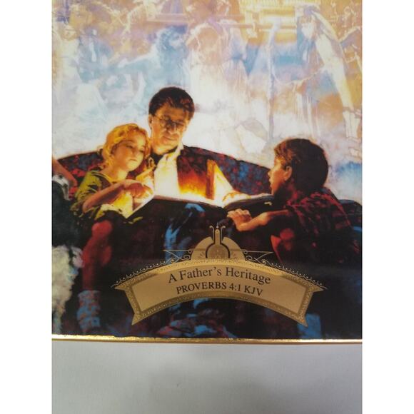 C. Michael Dudash "A Father’s Heritage" Limited Edition Collector's Plate #2646 - Picture 2 of 9